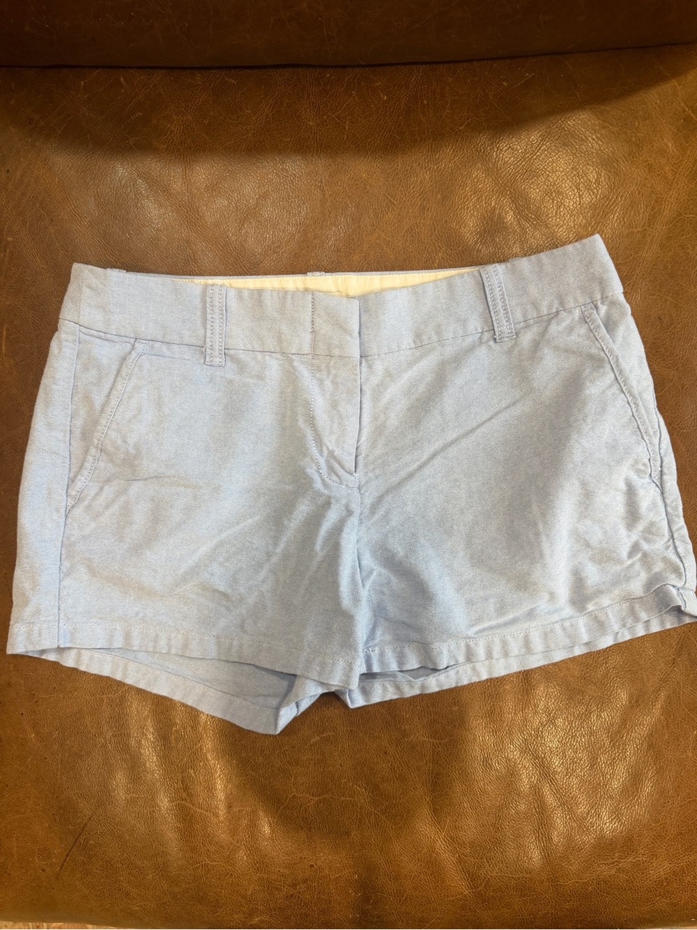 J. Crew Light Blue Cotton Women's Shorts